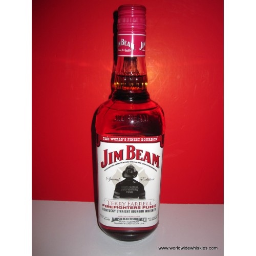 Jim Beam Terry Farrell Firefighters Fund Bottle 750ml